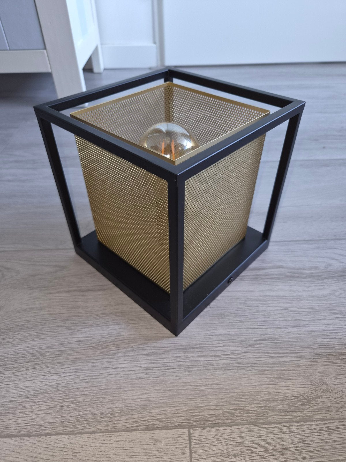 Moderne zwart gouden plafondlamp - Lucide, Metaal, Zwart, Lucide, Modern