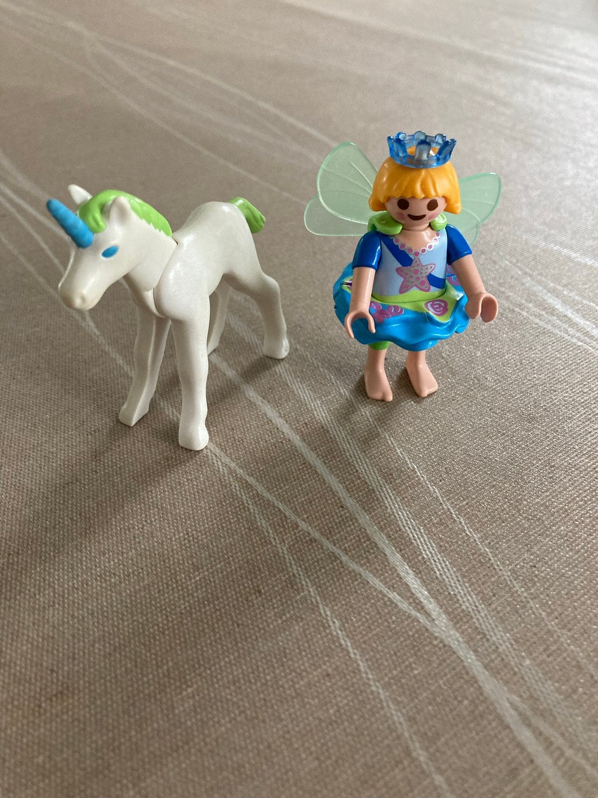 Playmobil elfje met eenhoorn 2, Ophalen of Verzenden, Zo goed als nieuw
