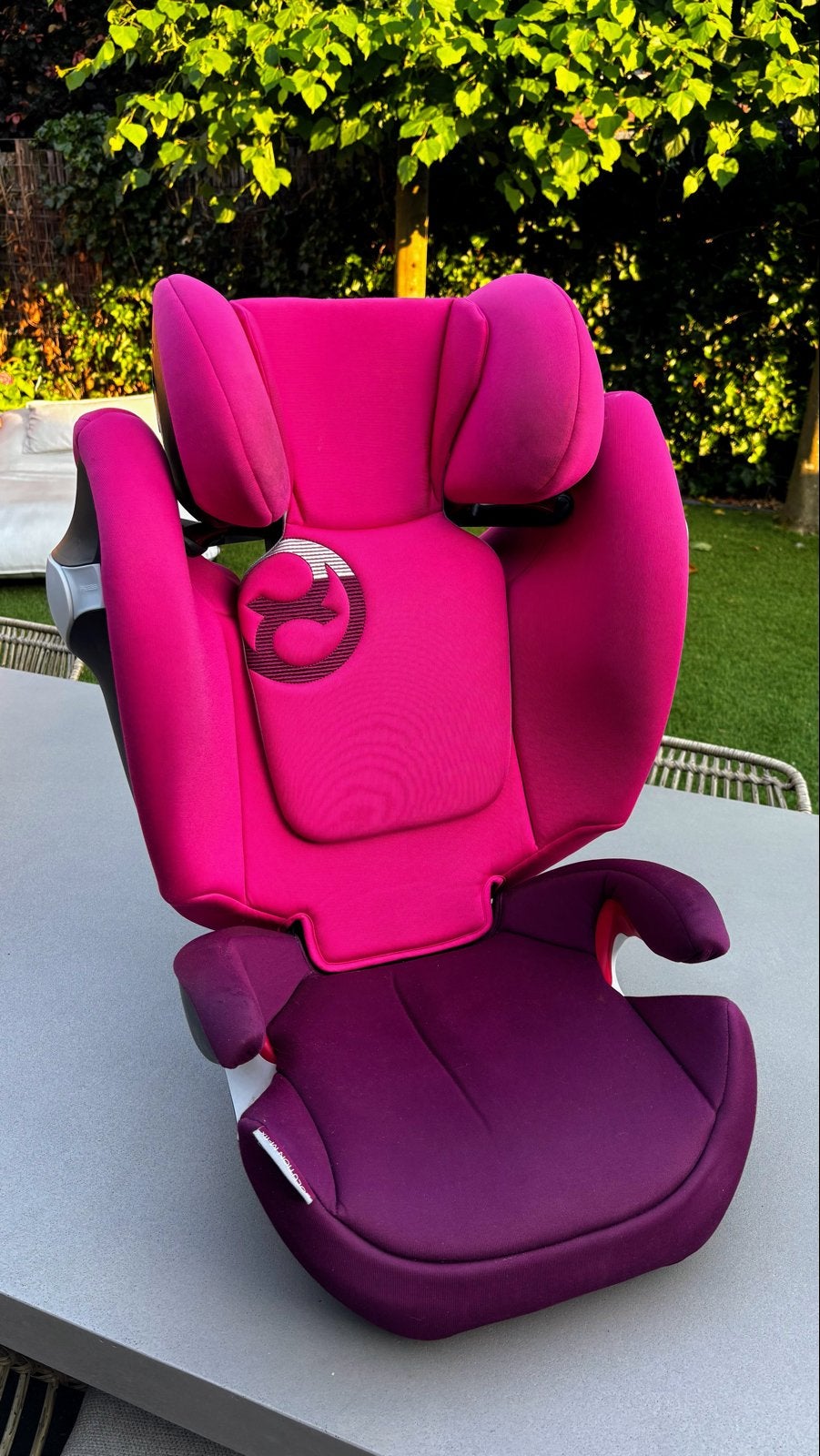 Cybex Gold Solution M-fix autostoel - Groep 2/3, Autogordel of Isofix, Gebruikt, 15 t/m 36 kg, Verstelbare rugleuning