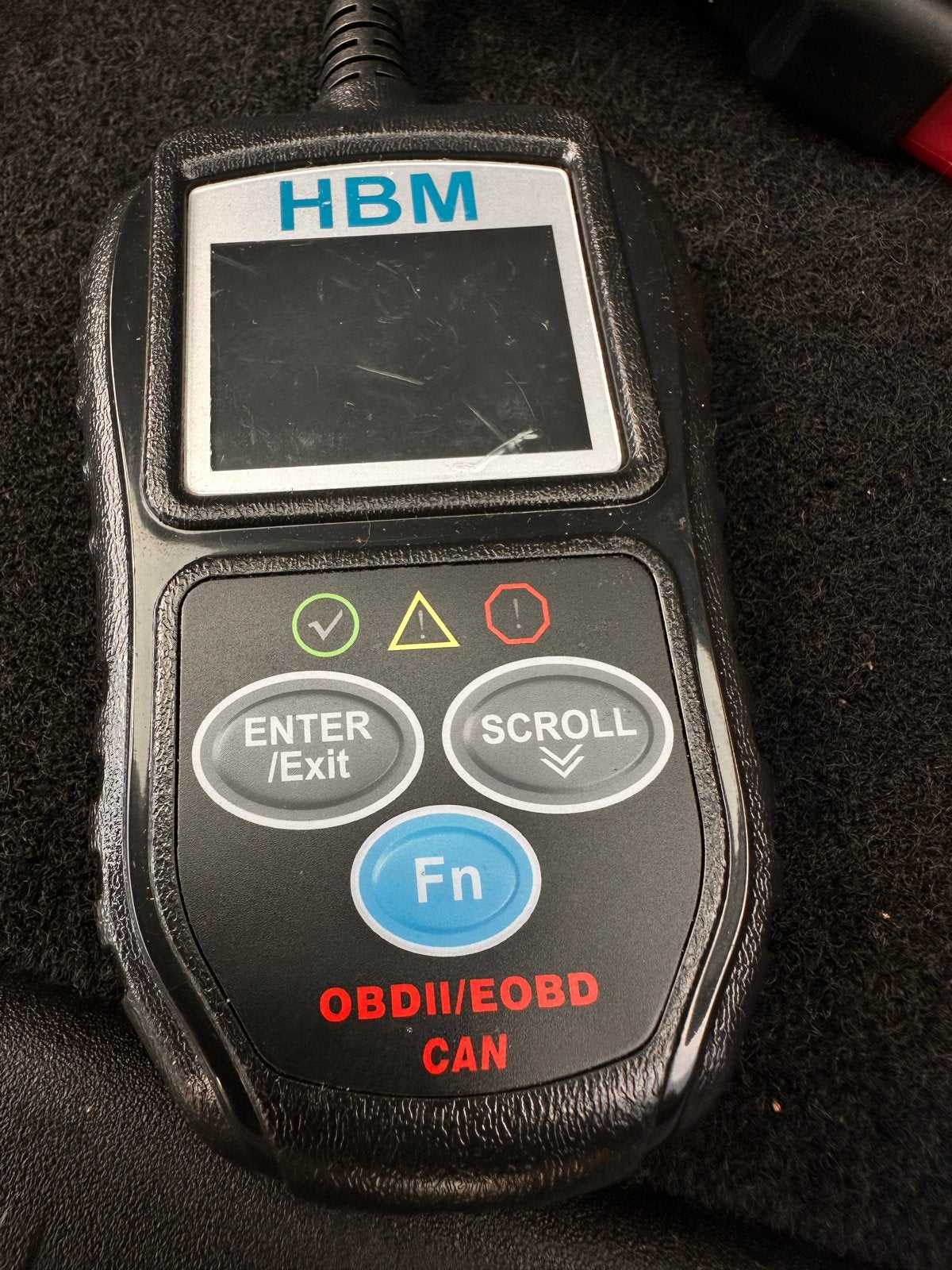 HBM OBDII/EOBD CAN Foutcodelezer, Auto diversen, Autogereedschap, Gebruikt, Ophalen of Verzenden