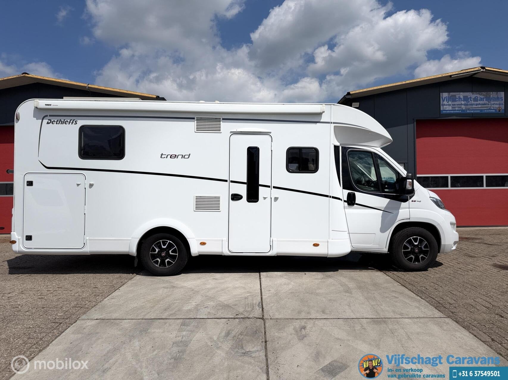 Dethleffs Trend T 7057 DBL / EBL, Omvormer, 7 tot 8 meter, Diesel, Tot en met 3