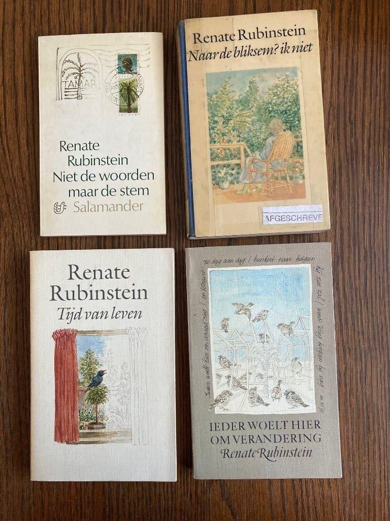 4 boeken van Renate Rubinstein, Ophalen of Verzenden, Gelezen, Renate Rubinstein