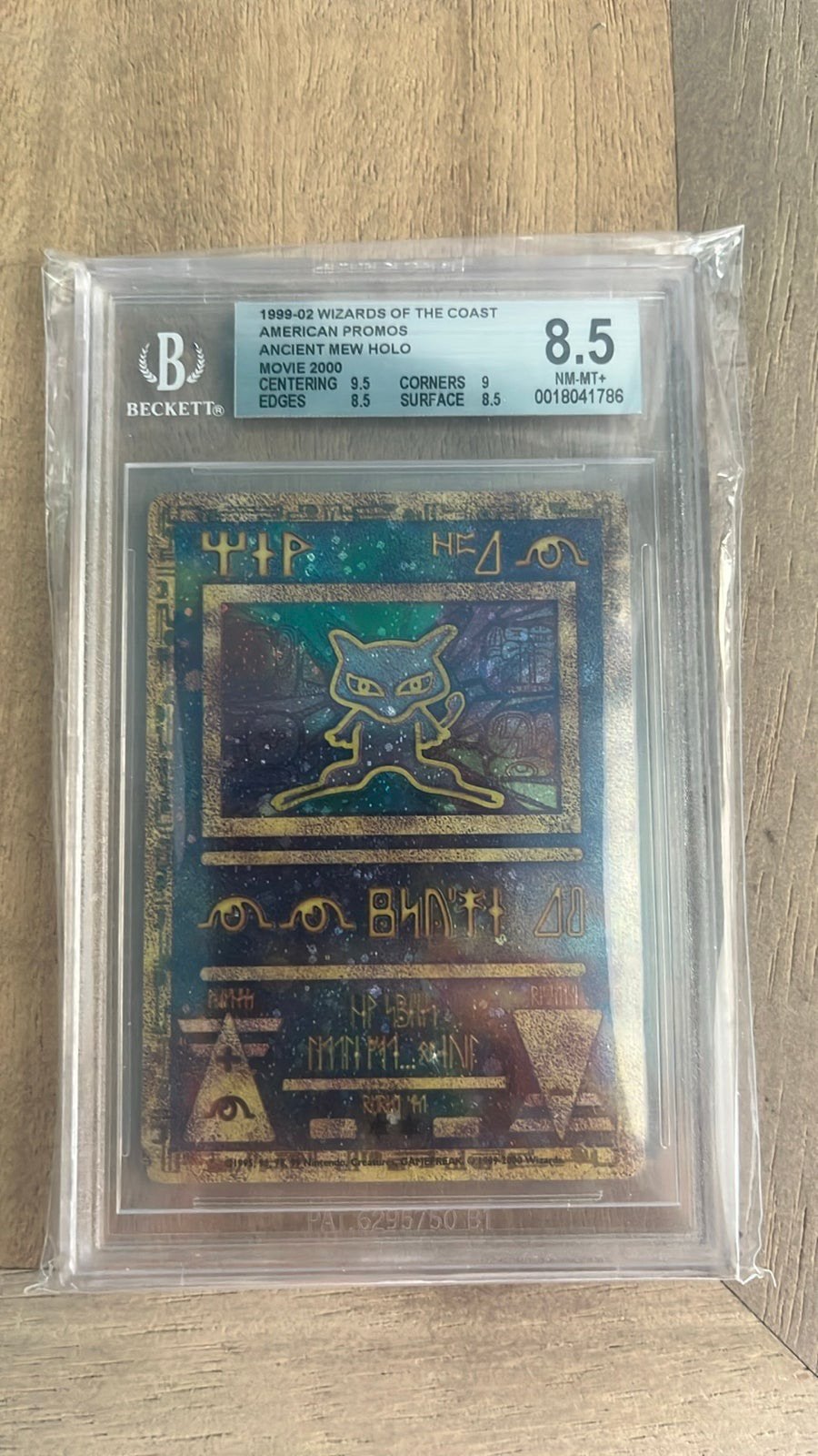 Ancient Mew Promo BGS 8.5, Ophalen of Verzenden, Zo goed als nieuw
