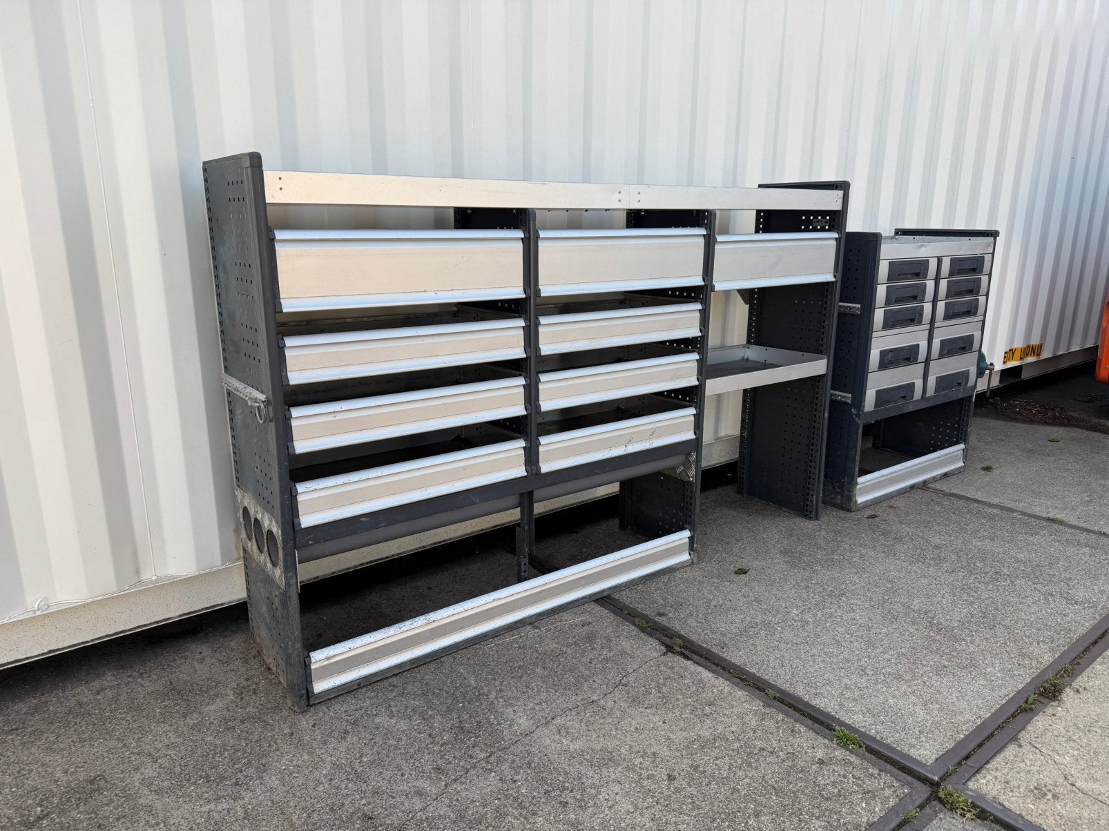 Set bott bedrijfswagen inrichting uit sprinter/crafter, Ophalen, Zo goed als nieuw