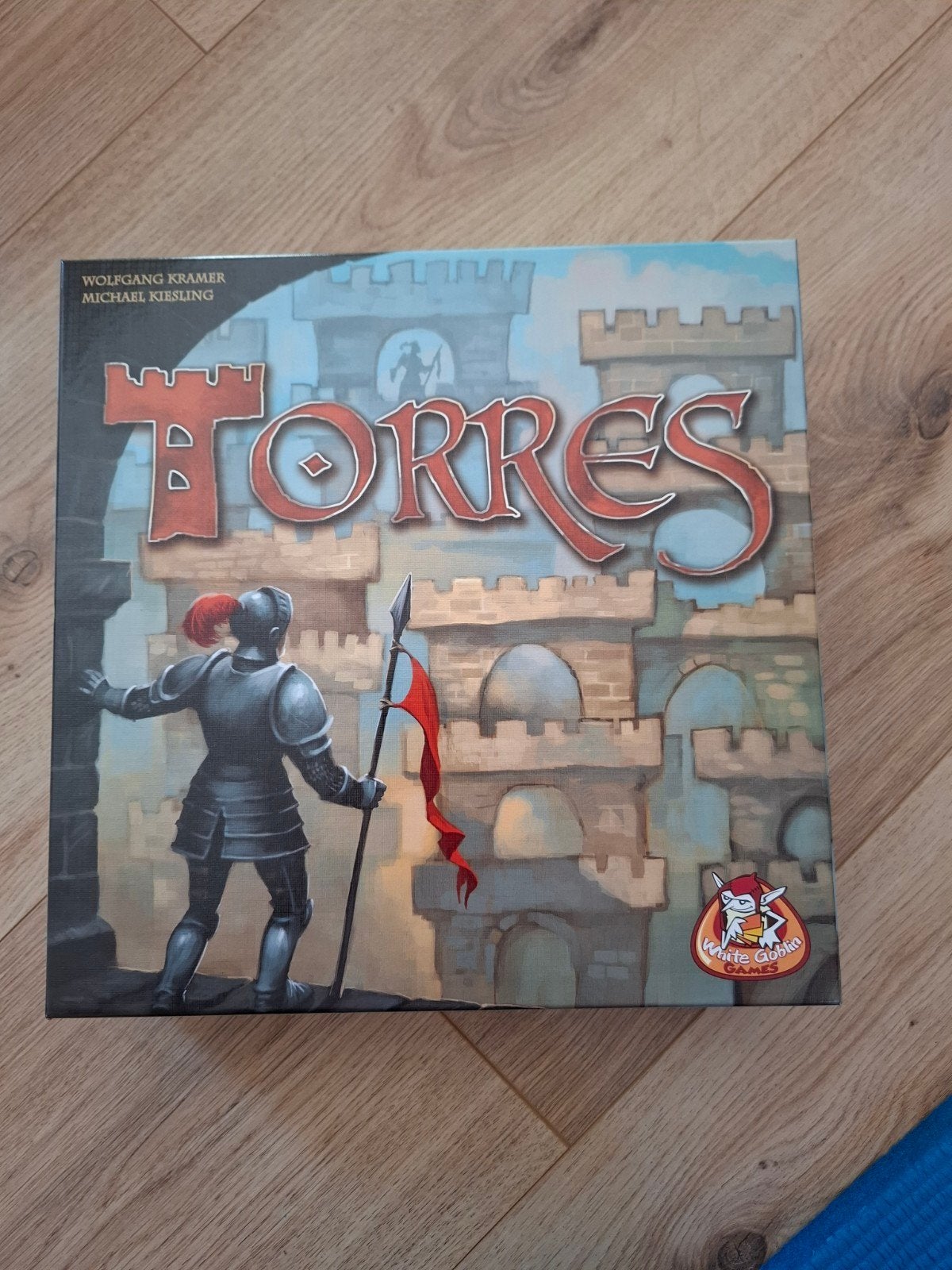 Torres bordspel - Strategisch kasteelbouwspel, Drie of vier spelers, Ophalen of Verzenden, Gebruikt, White Goblin Games