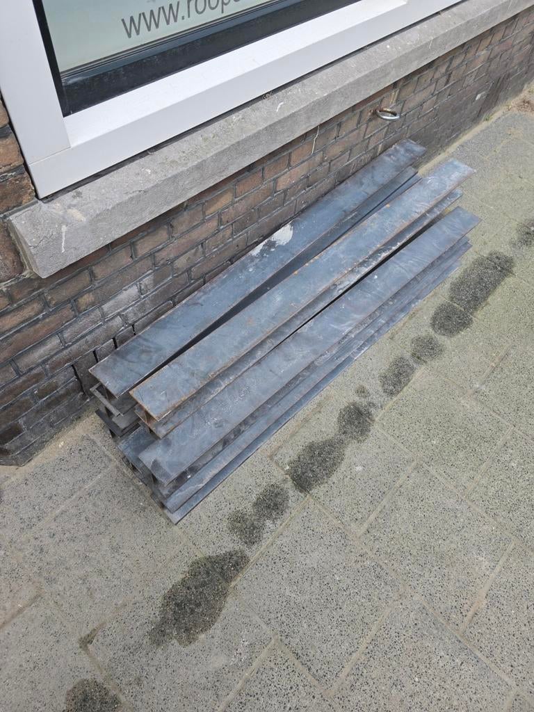 20 stuks stalen binten HE100A - 1400 mm lang, Doe-het-zelf en Verbouw, Ophalen of Verzenden, Gebruikt, IJzer