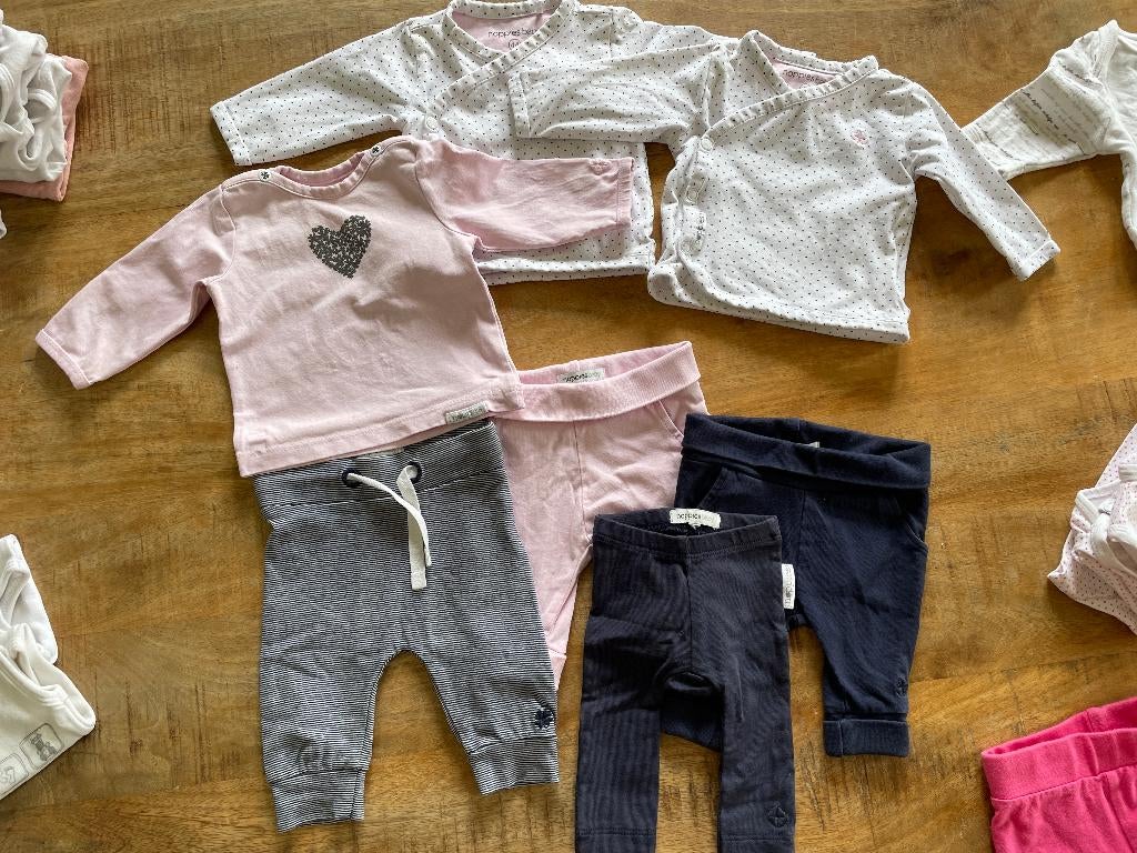 Prematuur babykleding meisje (maat 44), Ophalen of Verzenden, Gebruikt, Meisje, Setje
