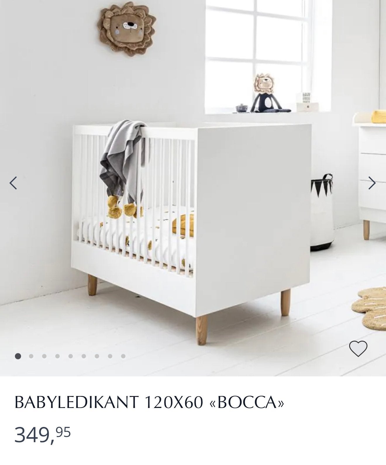 Petite Amelie Bocca Ledikant als nieuw, Kinderen en Baby's, Ophalen, Zo goed als nieuw, Ledikant