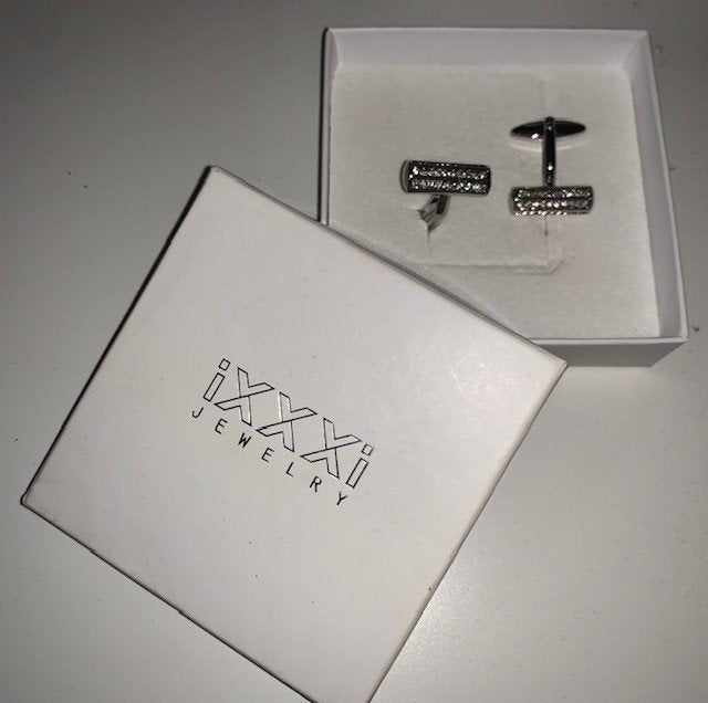 NIEUW in doos, Manchetknopen iXXXi JEWERLY, Ophalen of Verzenden, Nieuw, Zilver
