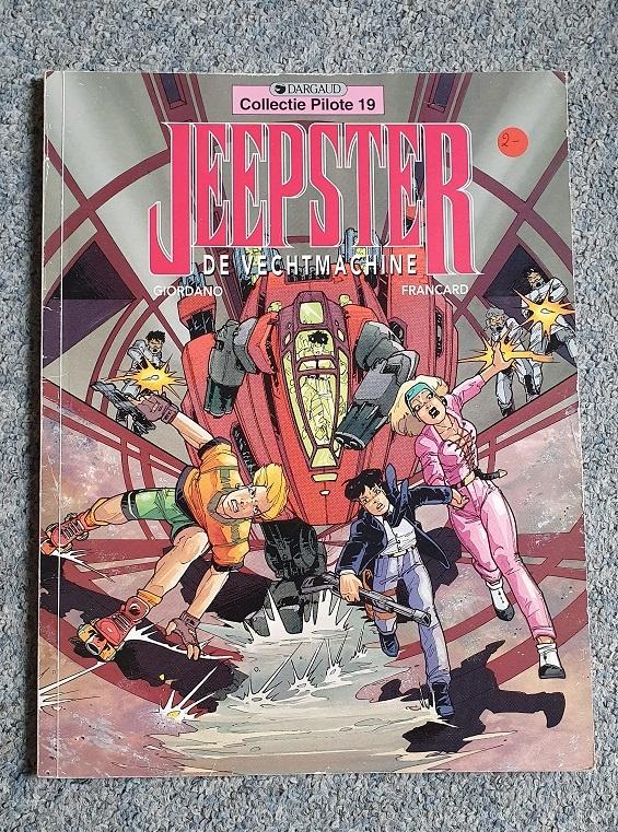Stripboek Jeepster - De vechtmachine, Eén stripboek, Ophalen, Gelezen