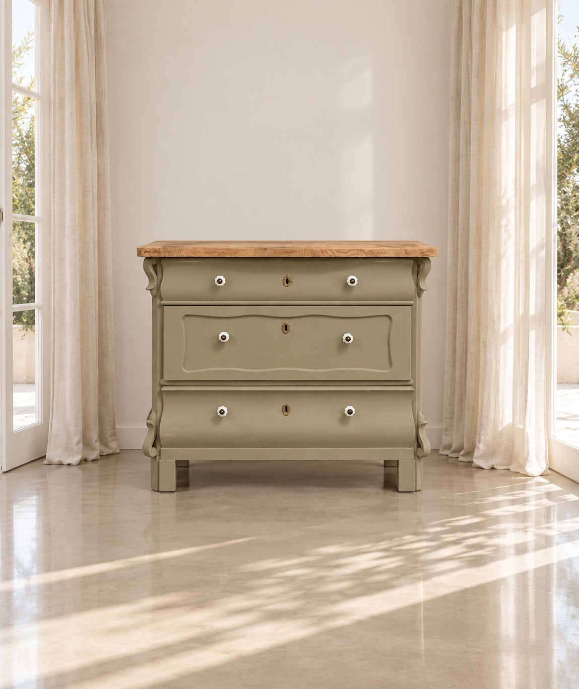 Vintage commode ladekast dressoir meidenkast buffetkast, Ophalen, 100 tot 150 cm, Zo goed als nieuw, Nvt