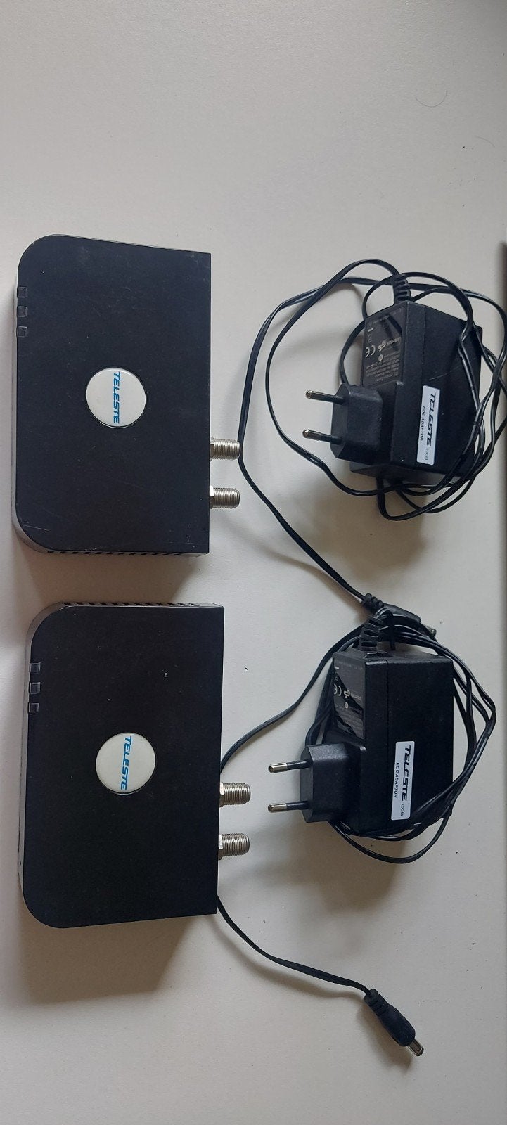 Teleste ECO-40 MoCA 2.0 Ethernet over Coax Adapters., Ophalen of Verzenden, Gebruikt, Decoder