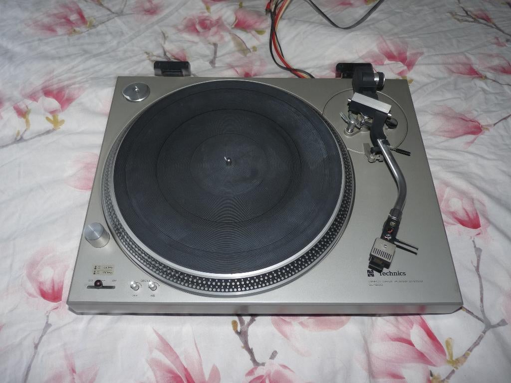 Technics SL-1200 Mk1 uit 1973, Ophalen, Gebruikt, Pitch-regelaar, Platenspeler