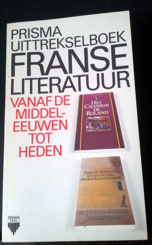 Prisma Uittrekselboek Franse literatuur (308b6), Ophalen of Verzenden, Alpha, Gelezen, Niet van toepassing