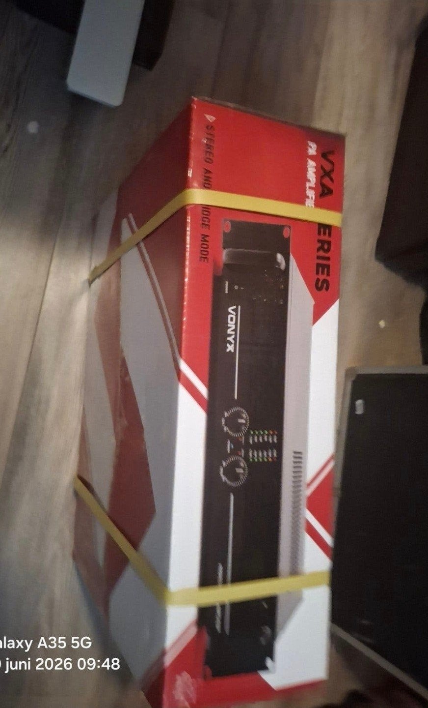 Vonyx PA versterker VXA-2000 nieuw in doos, Ophalen of Verzenden, Nieuw, 1000 watt of meer, P.A.