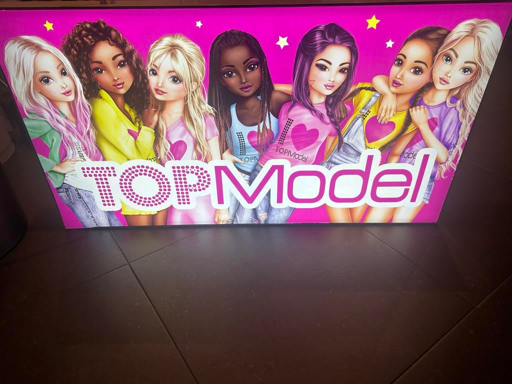 TOPModel Lichtbak Lamp 59x110x8 cm met Ophangsysteem, Ophalen, Zo goed als nieuw