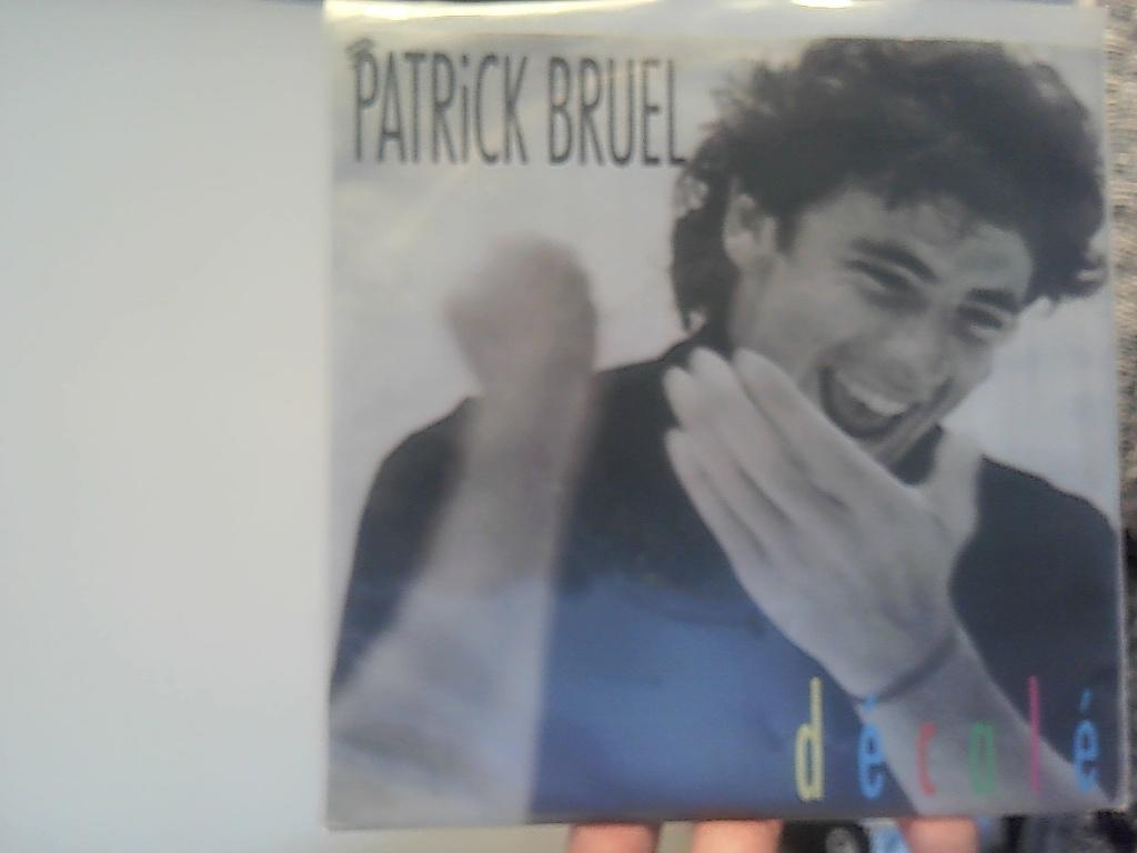 patrick bruel jukebox single decale live version uit 1991, Cd's en Dvd's, Vinyl Singles, Verzenden, Zo goed als nieuw, Pop, Single