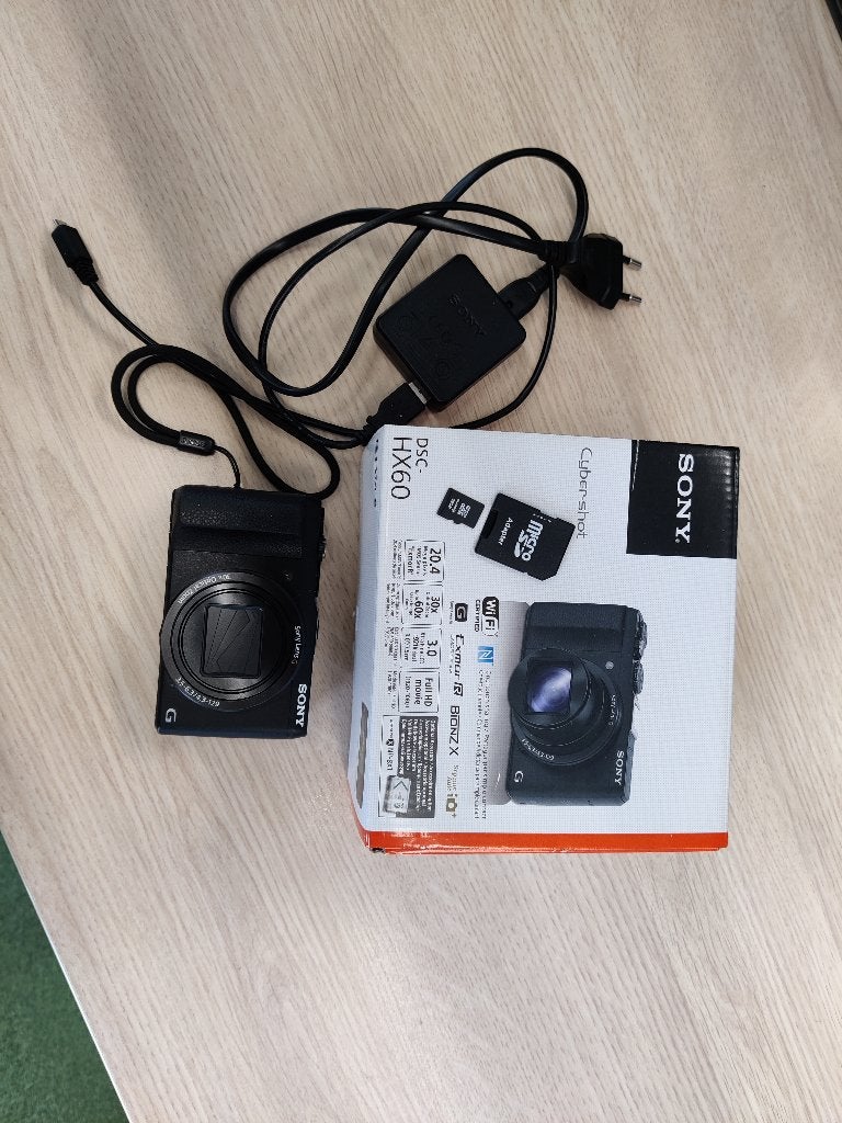 Sony Cyershot DSC HX60 digitale camera, Audio, Tv en Foto, Fotocamera's Digitaal, Ingebouwde flitser, Gebruikt, Ophalen of Verzenden