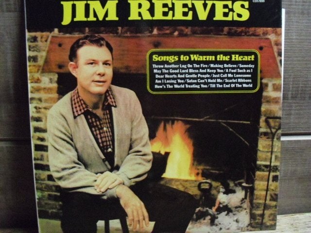 Jim Reevers "Songs to Warm the Heart" LP, Gebruikt, Ophalen of Verzenden, 1970 - 1979, 12 inch