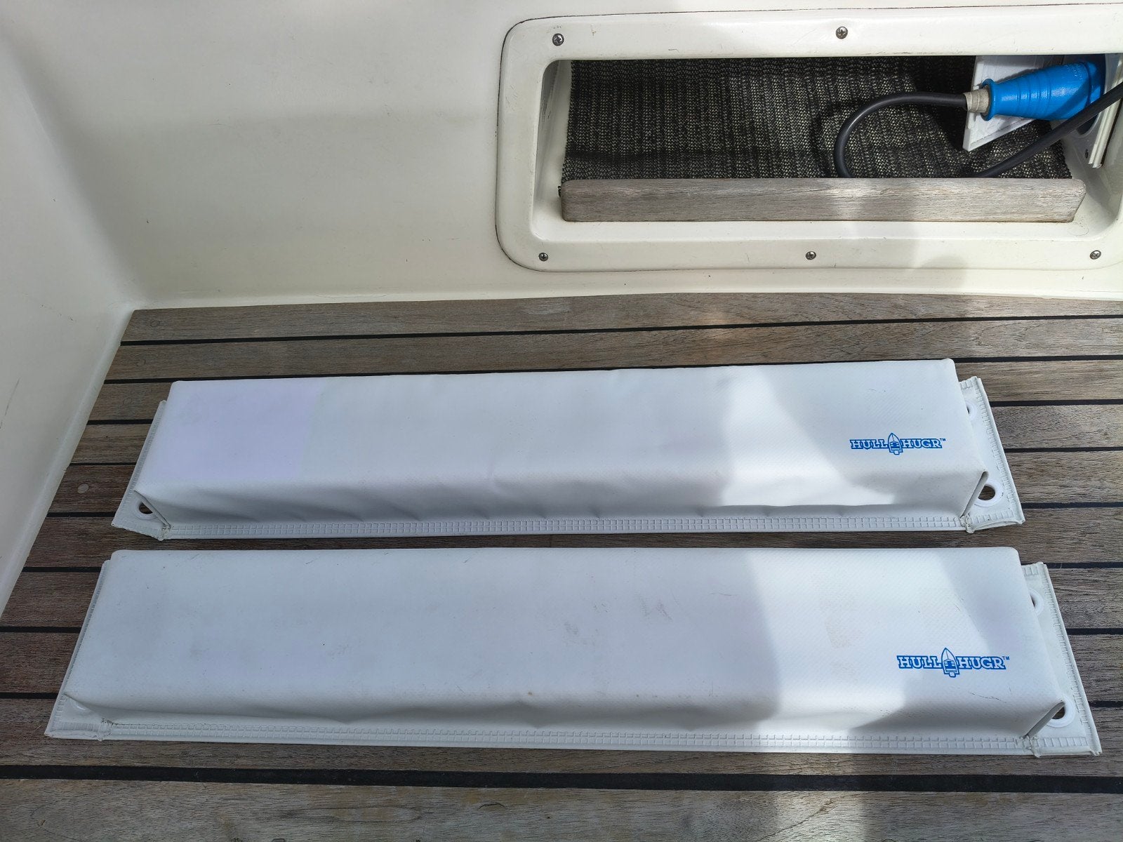 2 platte stootkussens of steiger fenders, Watersport en Boten, Ophalen of Verzenden, Overige typen