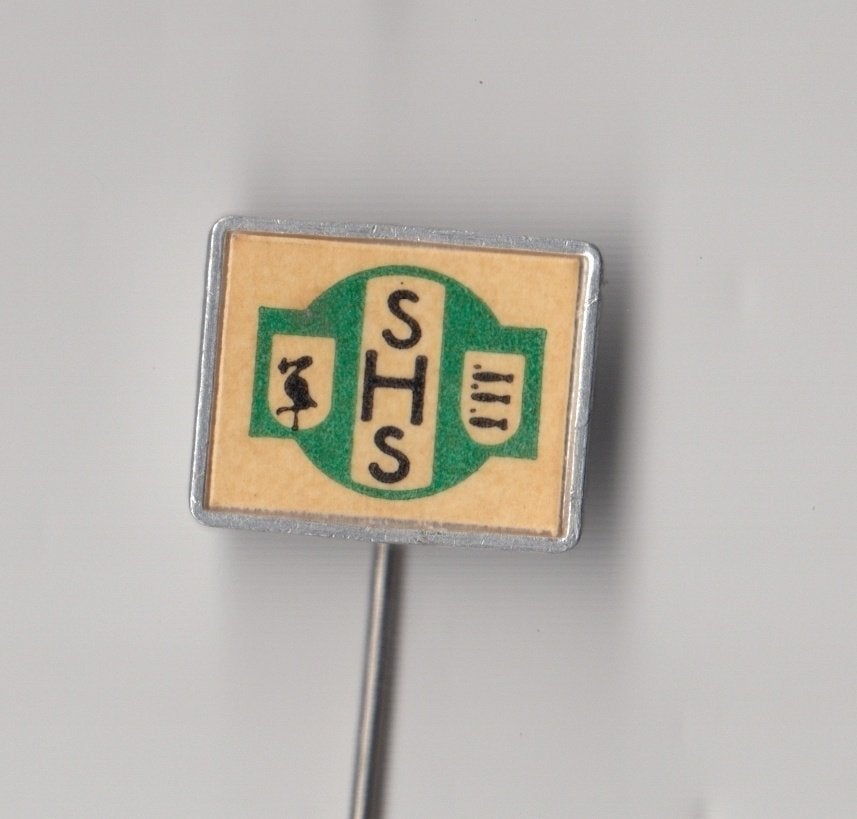 Voetbal SHS Den Haag Scheveningen speldje, Verzamelen, Speldjes, Pins en Buttons, Gebruikt, Niet vindbaar, Niet vindbaar, Speldje of Pin