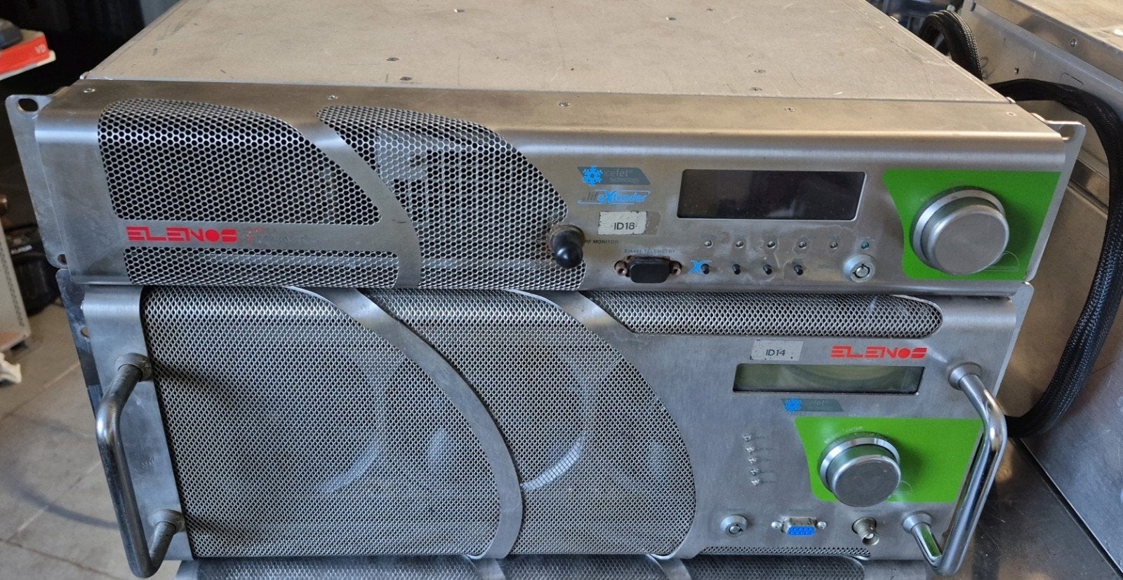 elenos E5000 icefet met sturing etg20 indium, Telecommunicatie, Zenders en Ontvangers, Ophalen, Gebruikt, Zender
