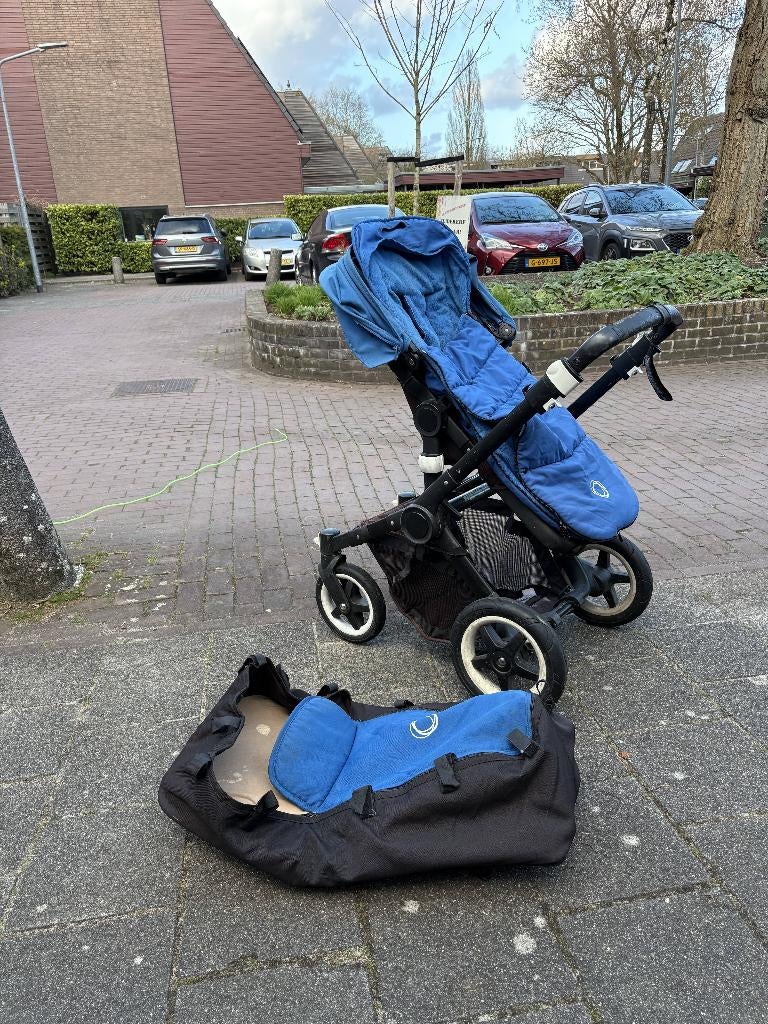 Bugaboo Buffalo complete set (met meerijdplankje), Ophalen, Gebruikt, Bugaboo, Combiwagen