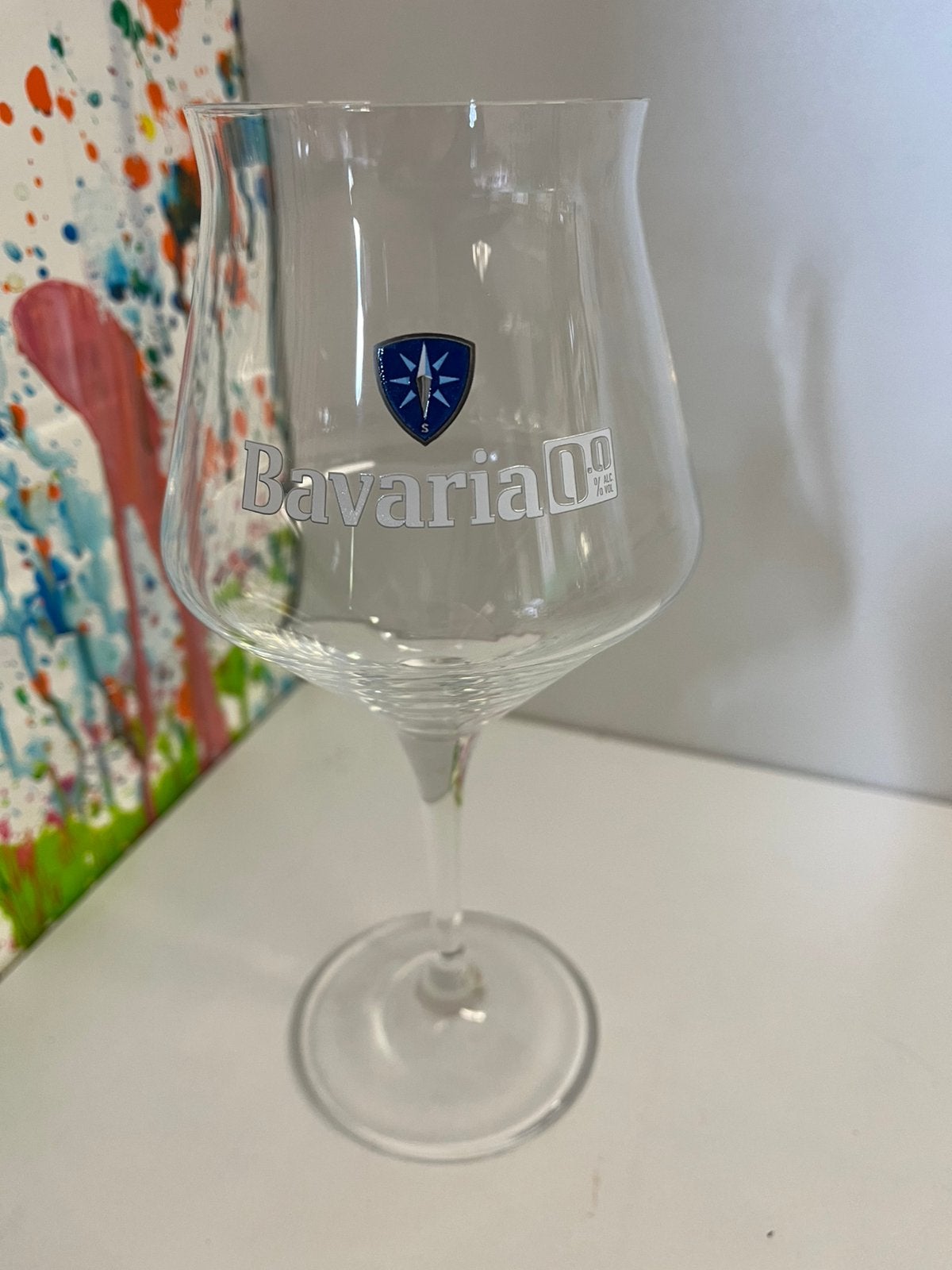 Bavaria 0.0 bierglazen set van 6 glazen, Verzamelen, Ophalen of Verzenden, Nieuw, Glas of Glazen, Bavaria