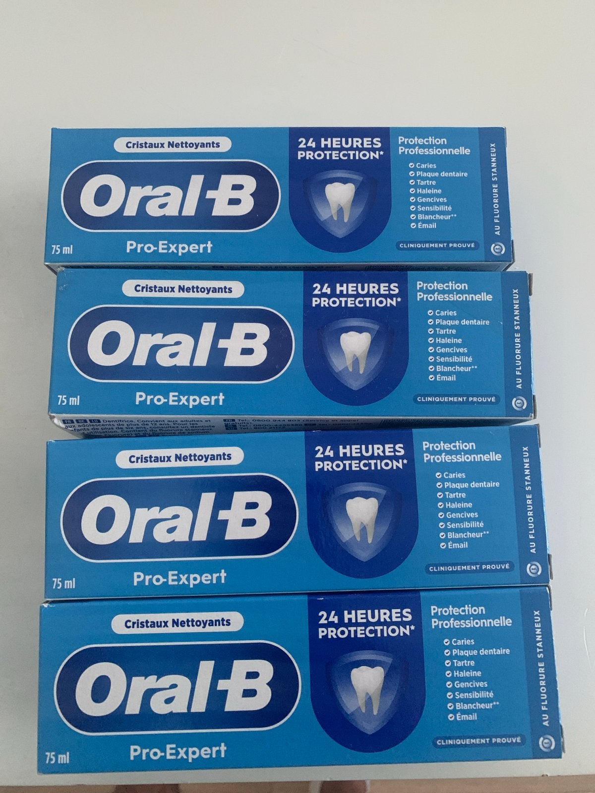 4x Oral-B Pro-Expert Tandpasta - Nieuw in doos, Ophalen of Verzenden, Nieuw, Tandpasta