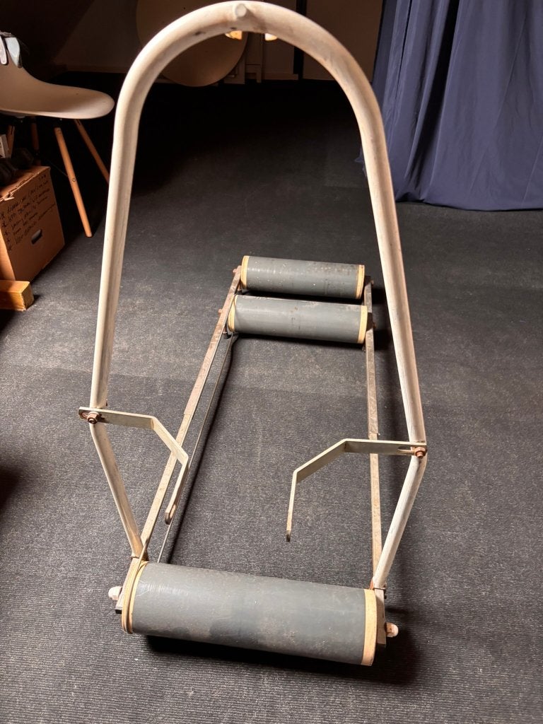 Thuis basistrainer / racefiets roller trainer, Gebruikt, Rug, Ophalen of Verzenden, Metaal