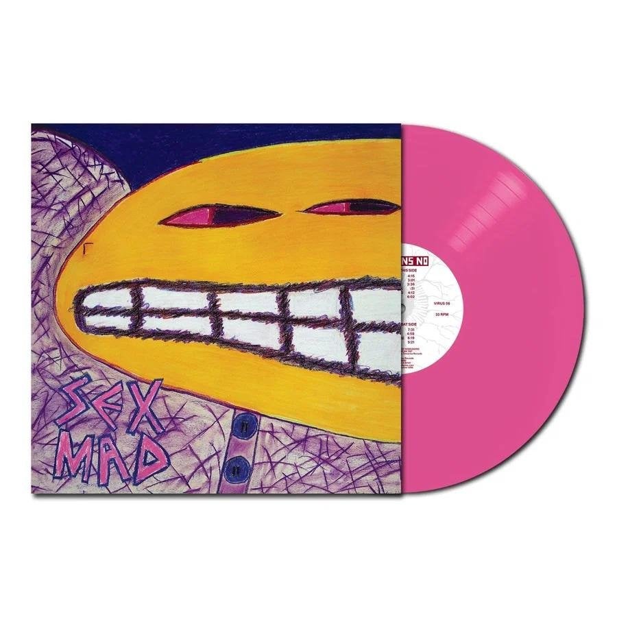 NoMeansNo - Sex Mad LP Pink Canadian Hardcore Punk 1985, Inclusief poster, LP, Ophalen of Verzenden, Nieuw in verpakking