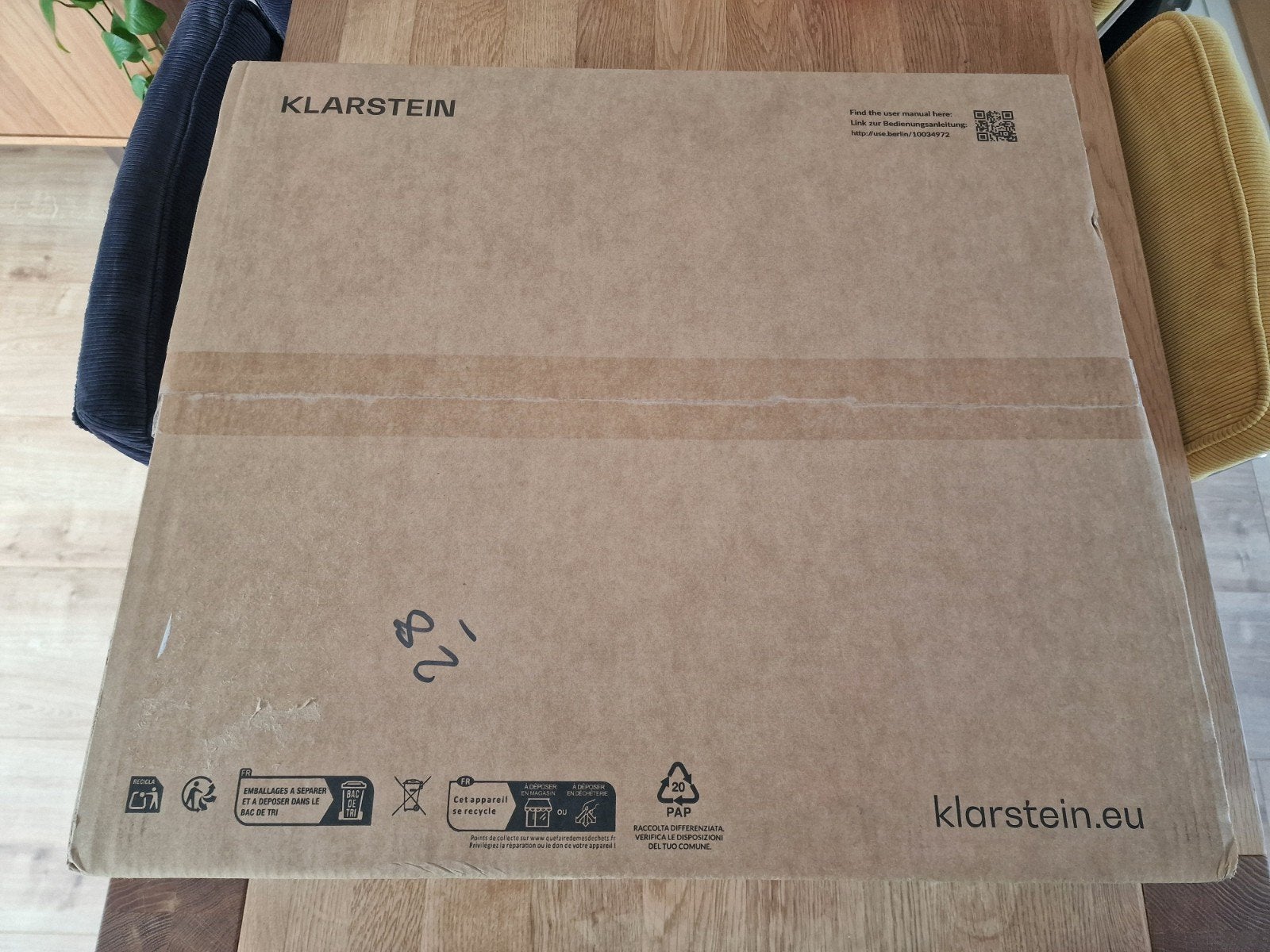 Klarstein Goldflame gasfornuis 60cm - Nieuw in Doos, Witgoed en Apparatuur, Nieuw, Inbouw, Gas, 4 kookzones
