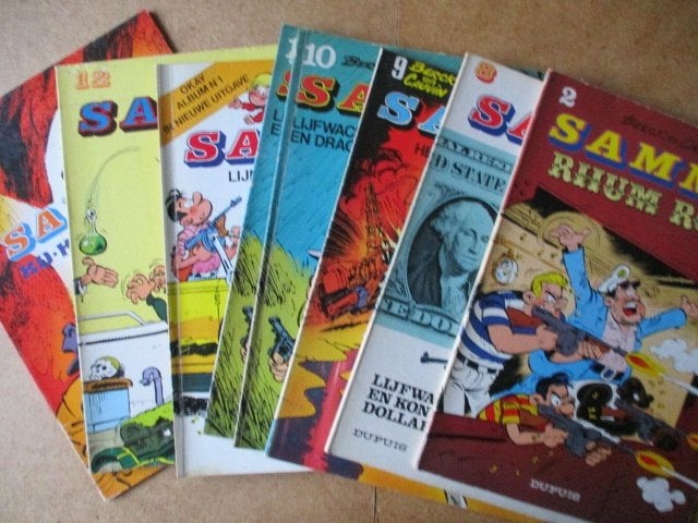 adv8407 sammy, Eén stripboek, Ophalen, Gelezen