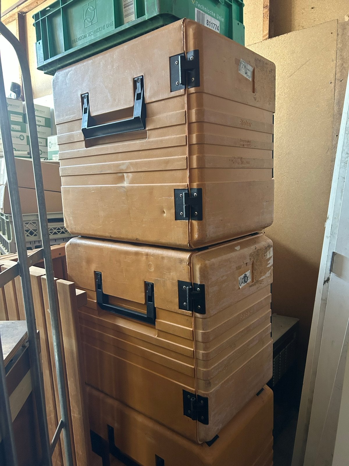 Rieber Thermoport Isothermische Transportboxen, Ophalen, Gebruikt