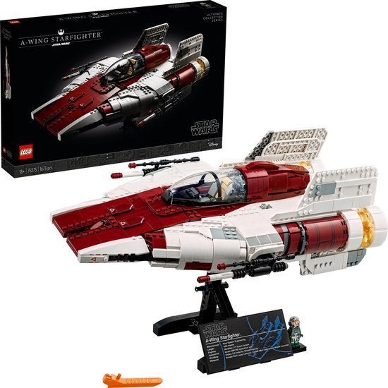 75275 LEGO Star Wars A-wing Starfighter -Nieuw in doos!!, Star Wars, Lego, Nieuw, Ophalen of Verzenden