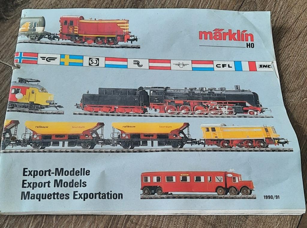 Marklin catalogus 1990-1991, Wisselstroom, Gebruikt, Märklin, Boek, Tijdschrift of Catalogus