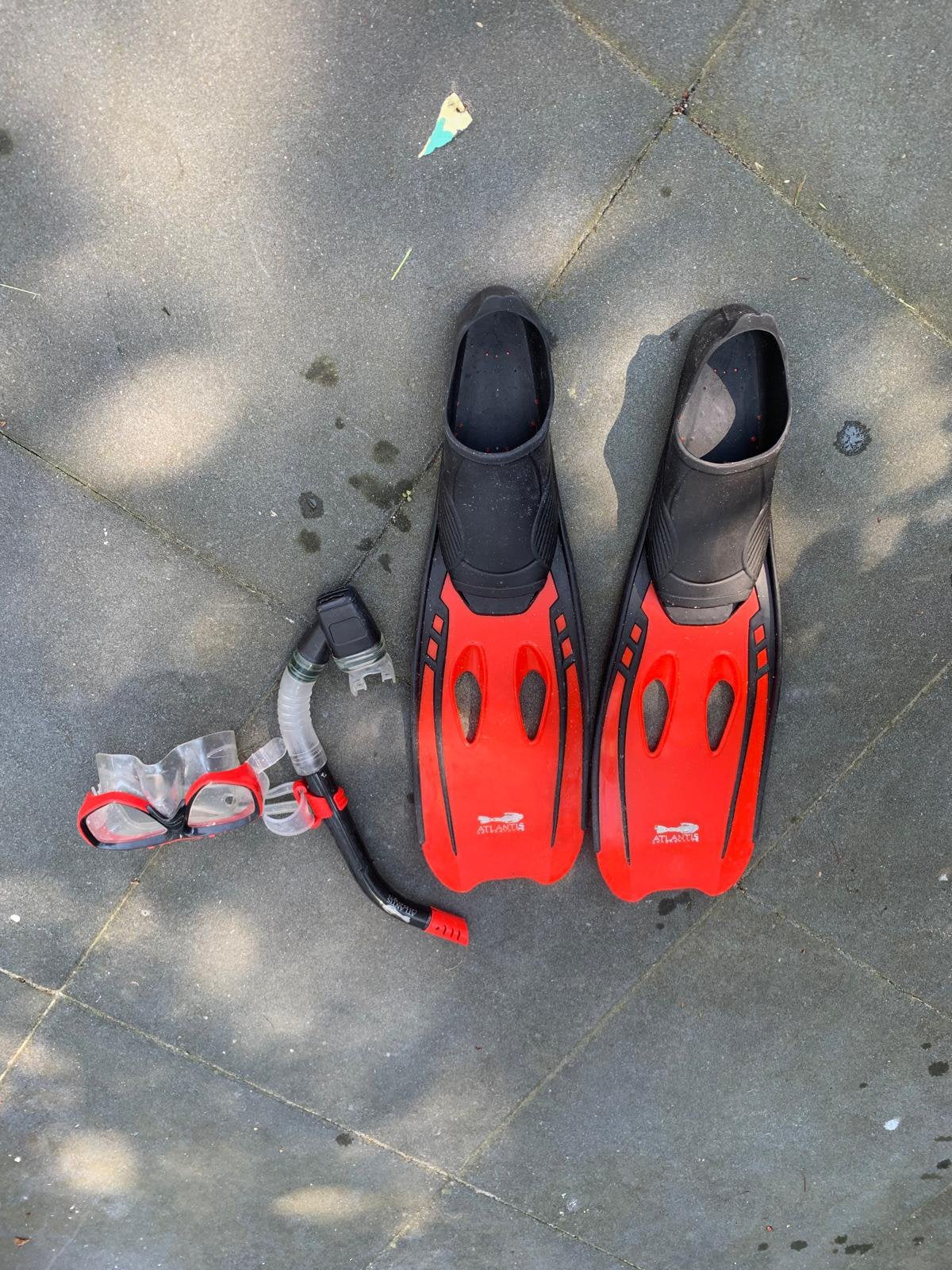 Atlantis Snorkelset, Watersport en Boten, Ophalen of Verzenden, Zo goed als nieuw, Duikbril of Snorkel