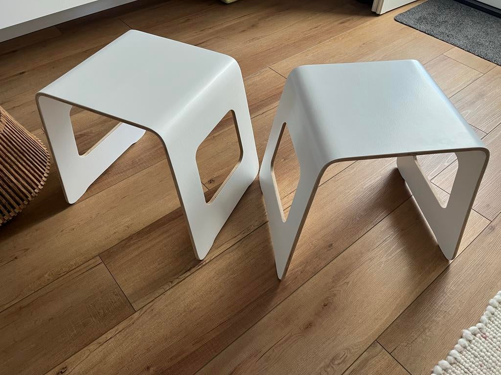 IKEA Benjamin kruk - Opgeknapt en als nieuw, Ophalen of Verzenden, Gebruikt, Hout