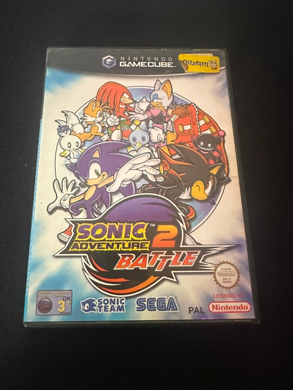 Sonic Adventure 2 Battle - Nintendo GameCube, Avontuur en Actie, Gebruikt, 2 spelers, Eén computer