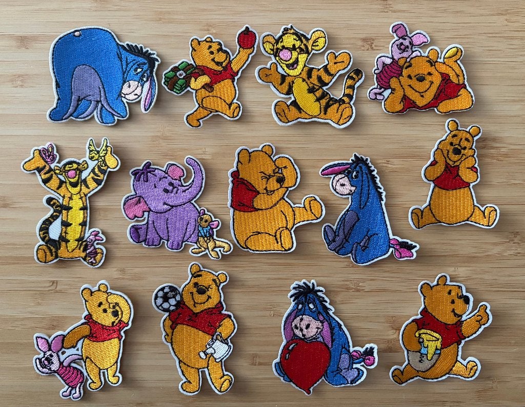 Disney patch tijgertje, knorretje, winnie, Iejoor, Verzenden, Nieuw