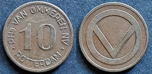Boordgeld Van Ommeren 10 cent, Verzenden, Overige materialen, Nederland