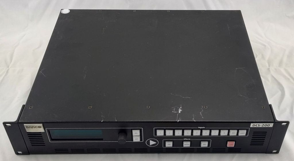 Barco DCS-200 video switcher, Ophalen of Verzenden, Gebruikt, Video