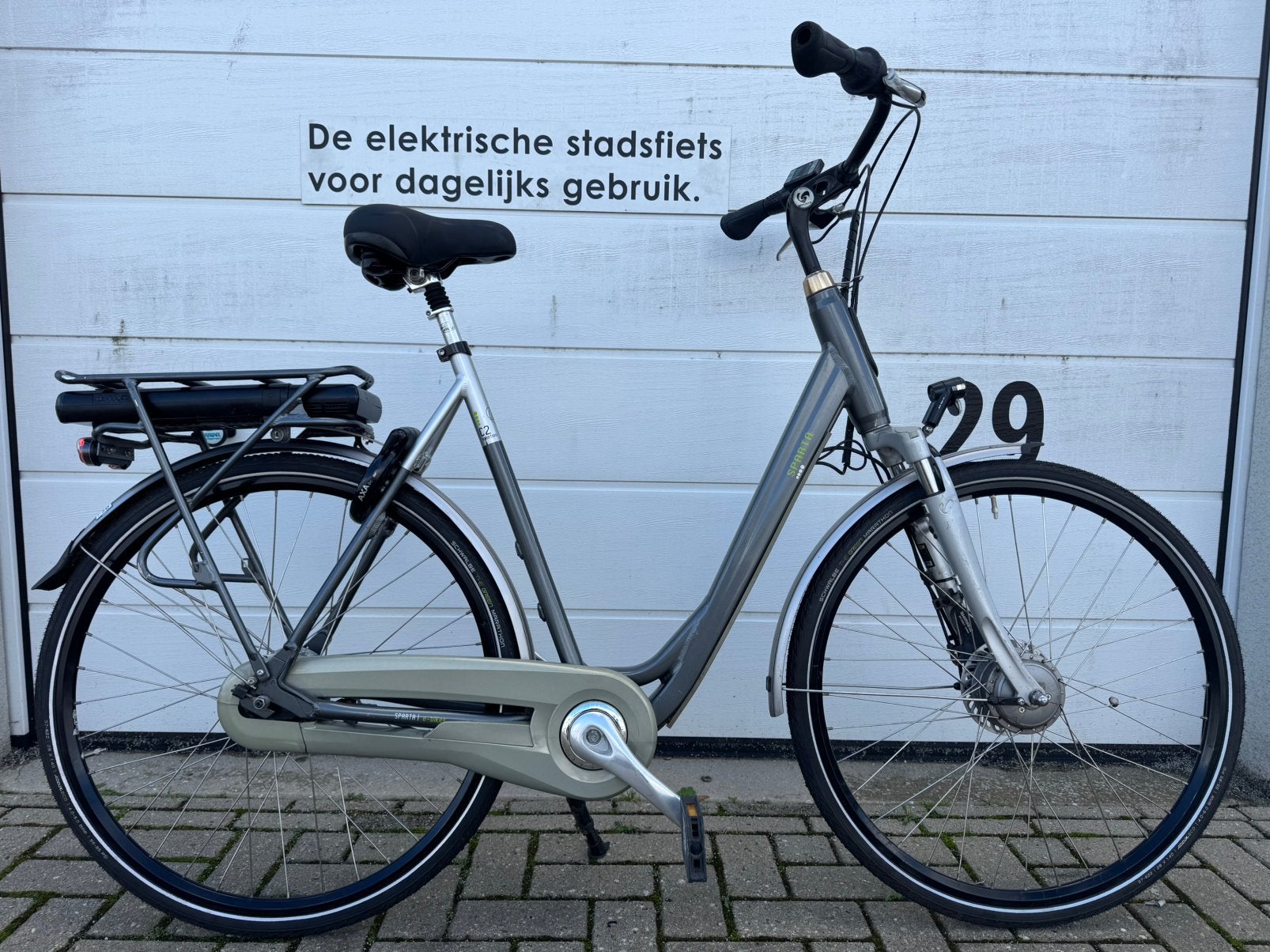 Sparta luxe C2 elektrische damesfiets XL 61 cm (nieuwe accu), Ophalen of Verzenden, Zo goed als nieuw