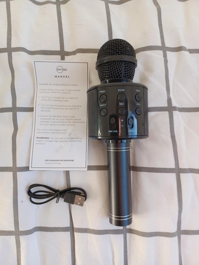 Karaoke microfoon, Ophalen of Verzenden