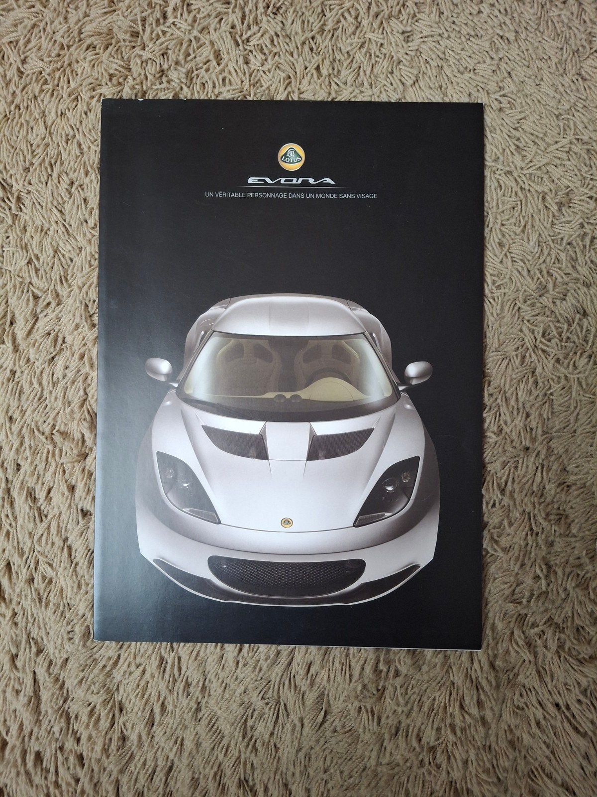 Autofolder Lotus Evora, Verzenden, Gelezen, Overige merken