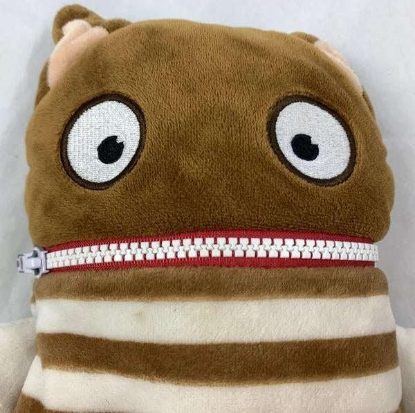 Schmidt Sorgenfresser Enno Knuffel Bruin Wit Gestreept 21cm, Kinderen en Baby's, Speelgoed | Knuffels en Pluche, Coolsingel 104, 3011 AG Rotterdam, Netherlands