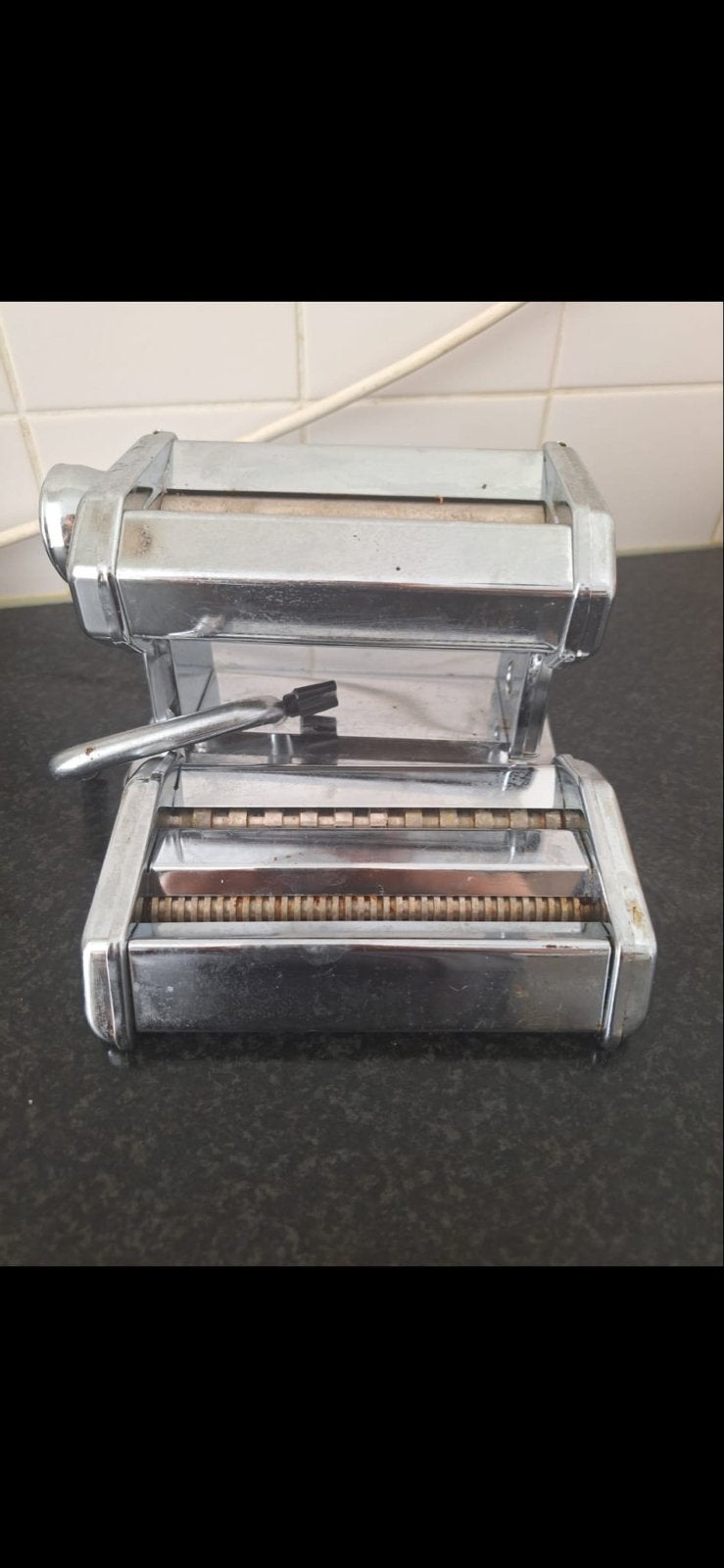 Pastamachine voor verse pasta, Ophalen, Gebruikt