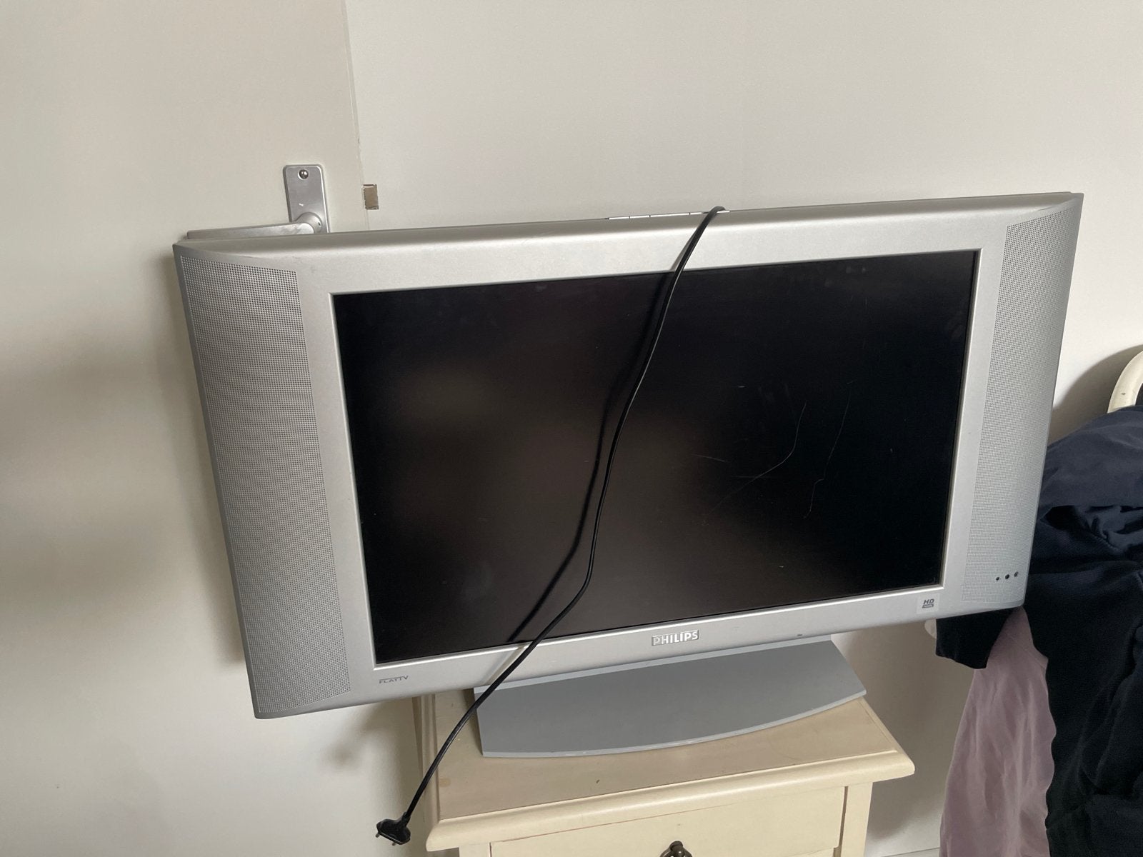 Philips LCD TV inclusief afstandsbediening, Ophalen, Philips, Gebruikt, 50 Hz
