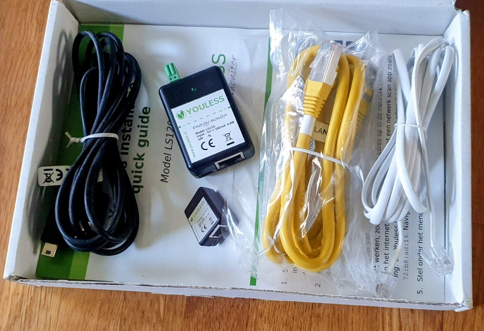 Youless LS120 Energiemonitor, Ophalen of Verzenden, Zo goed als nieuw