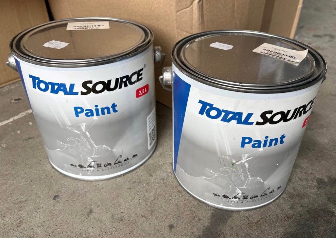 2 blikken Total Source Paint (2,5 liter), Ophalen, Zo goed als nieuw